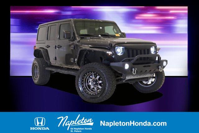 used 2020 Jeep Wrangler Unlimited car, priced at $24,500
