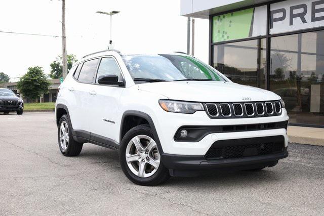 used 2023 Jeep Compass car, priced at $19,990