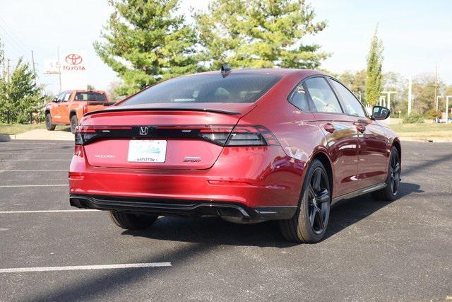 new 2025 Honda Accord Hybrid car, priced at $33,980