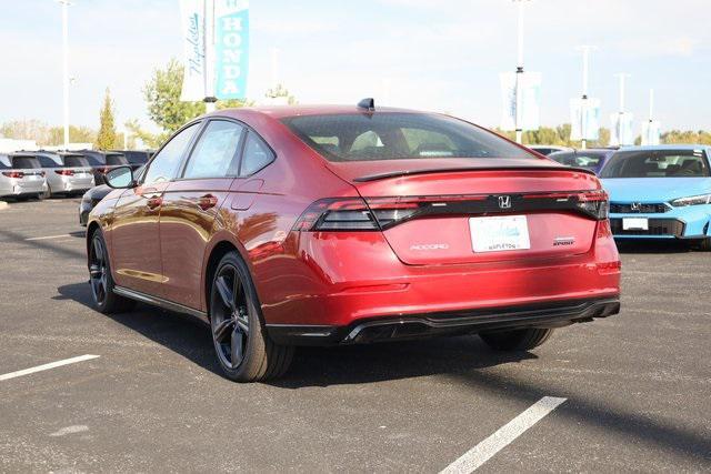 new 2025 Honda Accord Hybrid car, priced at $33,980