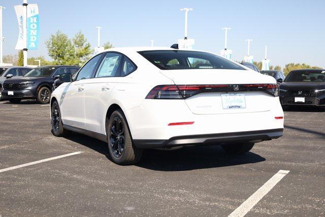 new 2025 Honda Accord car, priced at $29,210