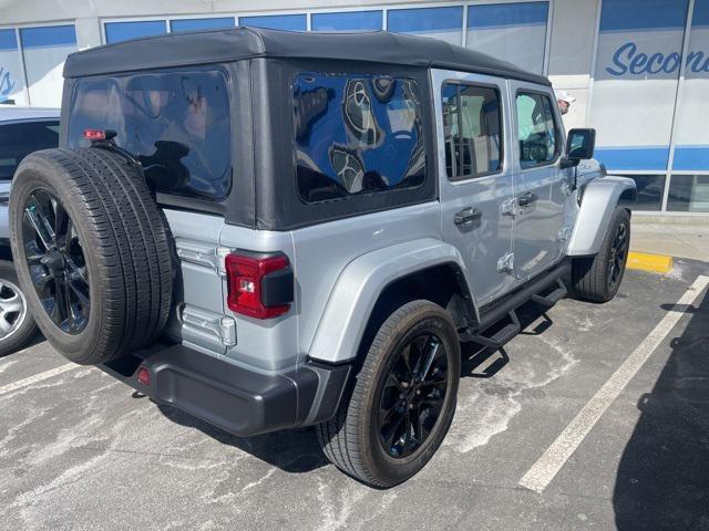 used 2022 Jeep Wrangler Unlimited 4xe car, priced at $34,500