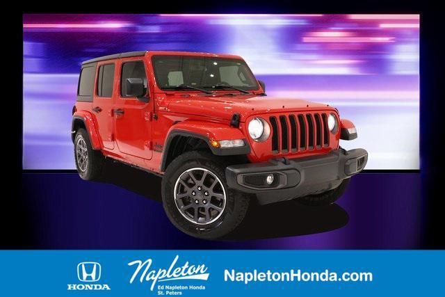 used 2021 Jeep Wrangler Unlimited car, priced at $27,000