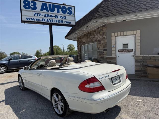 used 2007 Mercedes-Benz CLK-Class car, priced at $7,400