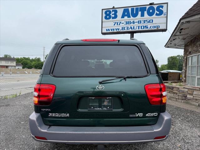 used 2002 Toyota Sequoia car, priced at $9,990
