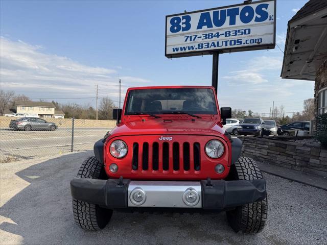 used 2015 Jeep Wrangler Unlimited car, priced at $18,987