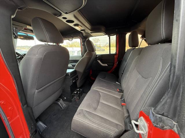 used 2015 Jeep Wrangler Unlimited car, priced at $18,987