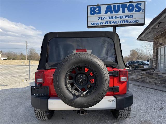 used 2015 Jeep Wrangler Unlimited car, priced at $18,987