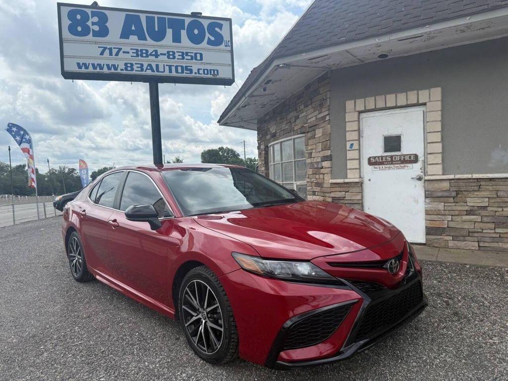 used 2021 Toyota Camry car, priced at $19,987
