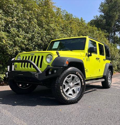 used 2016 Jeep Wrangler Unlimited car, priced at $16,900