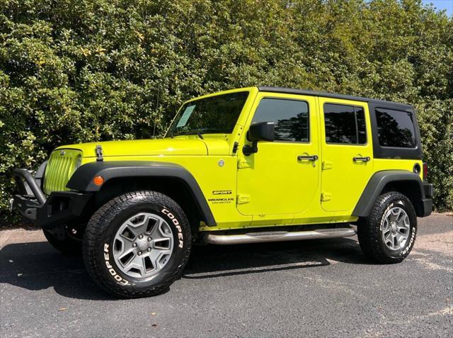 used 2016 Jeep Wrangler Unlimited car, priced at $16,900