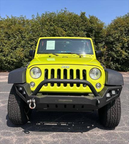 used 2016 Jeep Wrangler Unlimited car, priced at $16,900