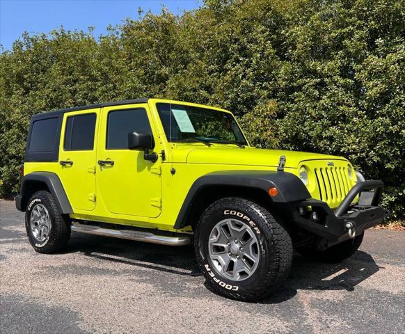 used 2016 Jeep Wrangler Unlimited car, priced at $16,900