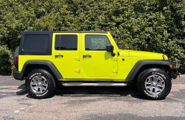 used 2016 Jeep Wrangler Unlimited car, priced at $16,900