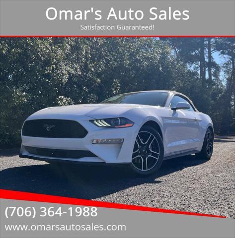 used 2021 Ford Mustang car, priced at $21,900