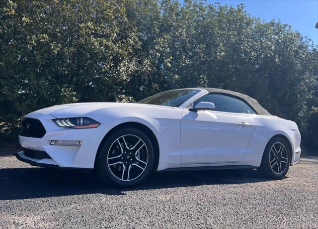 used 2021 Ford Mustang car, priced at $21,900