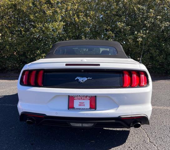 used 2021 Ford Mustang car, priced at $21,900