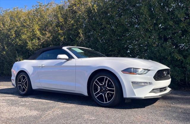 used 2021 Ford Mustang car, priced at $21,900