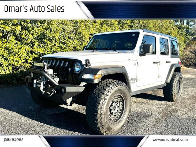 used 2018 Jeep Wrangler Unlimited car, priced at $26,900