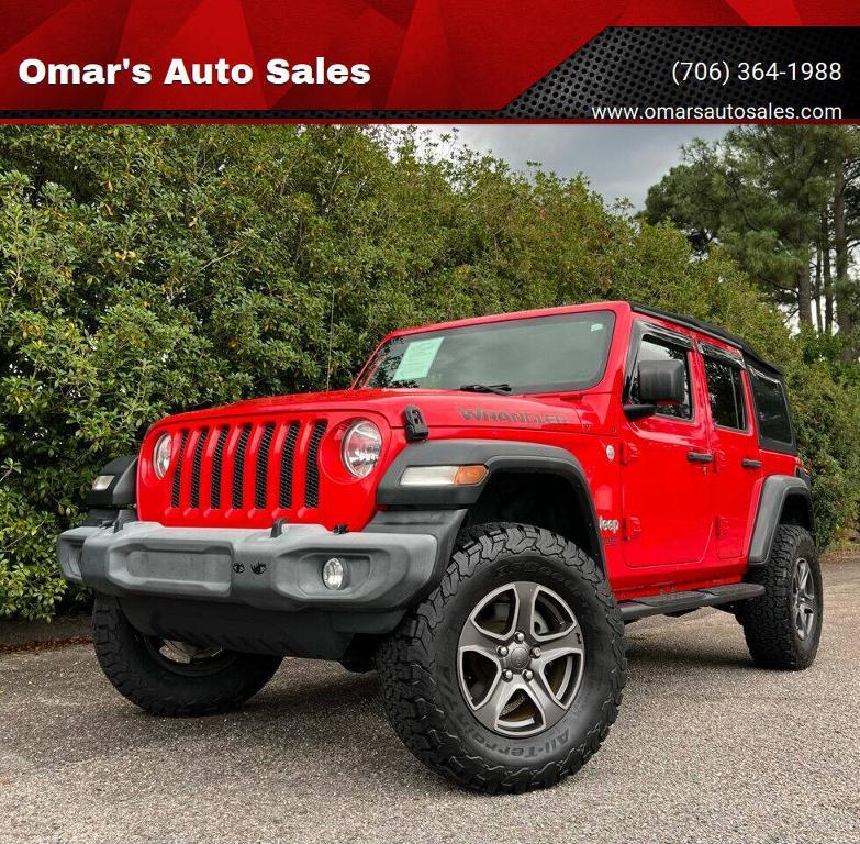 used 2018 Jeep Wrangler Unlimited car, priced at $29,900