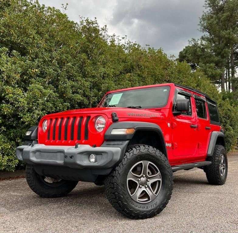 used 2018 Jeep Wrangler Unlimited car, priced at $29,900