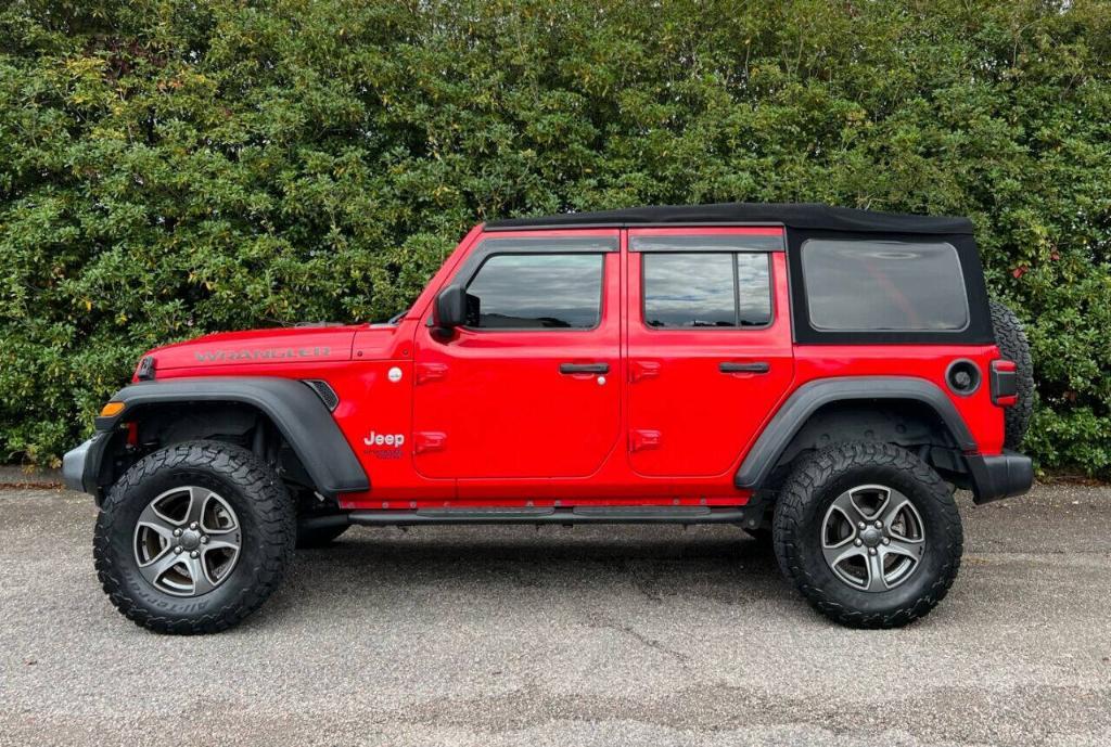 used 2018 Jeep Wrangler Unlimited car, priced at $29,900