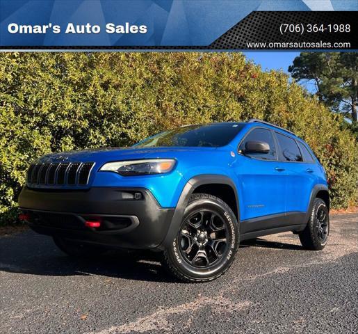 used 2021 Jeep Cherokee car, priced at $25,900