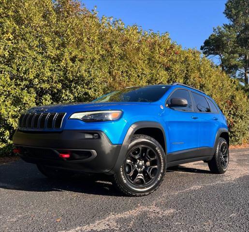 used 2021 Jeep Cherokee car, priced at $25,900