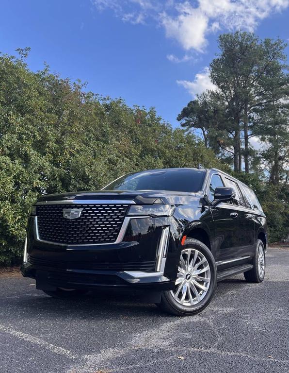 used 2021 Cadillac Escalade ESV car, priced at $64,900