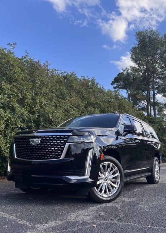 used 2021 Cadillac Escalade ESV car, priced at $64,900