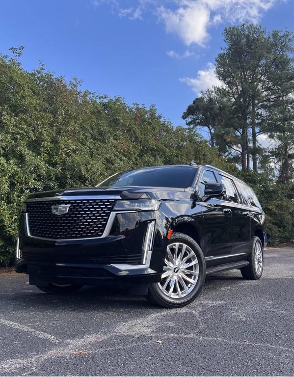 used 2021 Cadillac Escalade ESV car, priced at $64,900