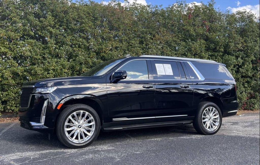 used 2021 Cadillac Escalade ESV car, priced at $64,900