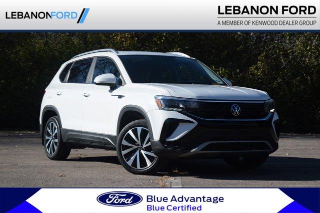 used 2022 Volkswagen Taos car, priced at $18,000