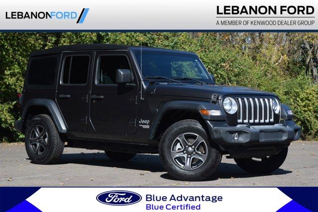 used 2019 Jeep Wrangler Unlimited car, priced at $23,500