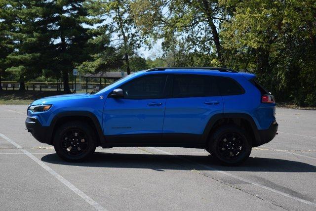 used 2021 Jeep Cherokee car, priced at $22,000