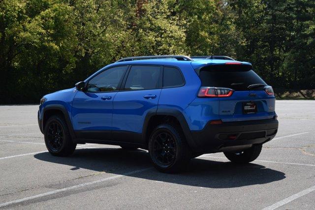 used 2021 Jeep Cherokee car, priced at $22,000