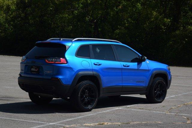 used 2021 Jeep Cherokee car, priced at $22,000