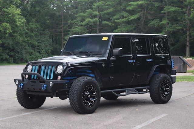 used 2017 Jeep Wrangler Unlimited car, priced at $22,500