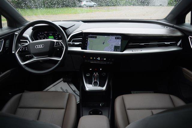 used 2024 Audi Q4 e-tron car, priced at $41,000