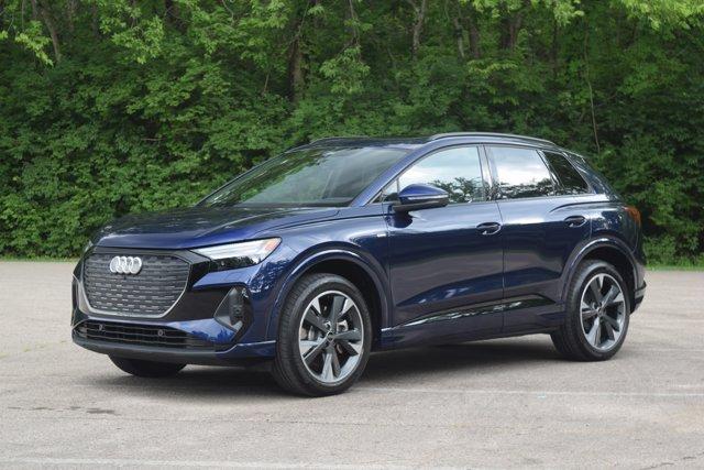 used 2024 Audi Q4 e-tron car, priced at $41,000
