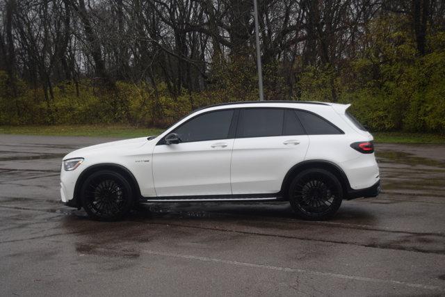used 2021 Mercedes-Benz AMG GLC 63 car, priced at $51,000