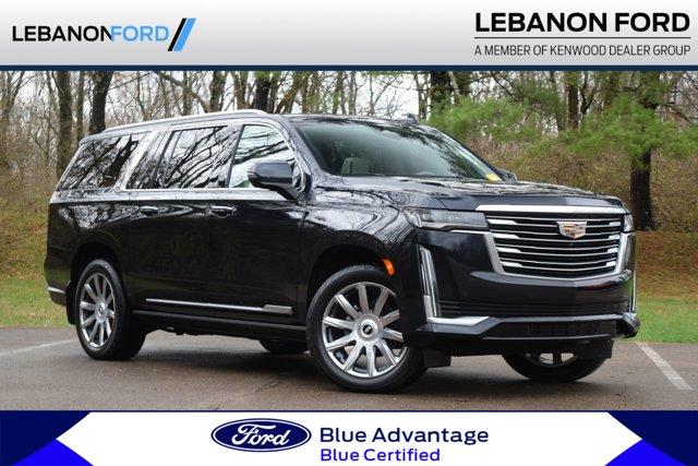 used 2021 Cadillac Escalade ESV car, priced at $64,500