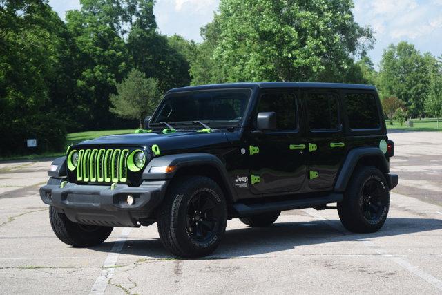 used 2018 Jeep Wrangler Unlimited car, priced at $19,500