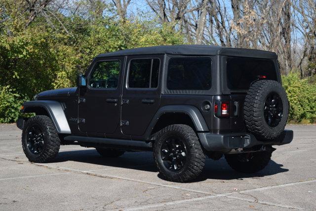 used 2022 Jeep Wrangler car, priced at $31,500