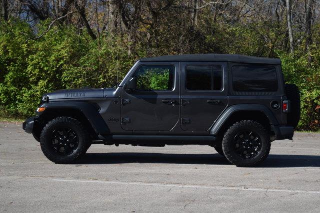 used 2022 Jeep Wrangler car, priced at $31,500