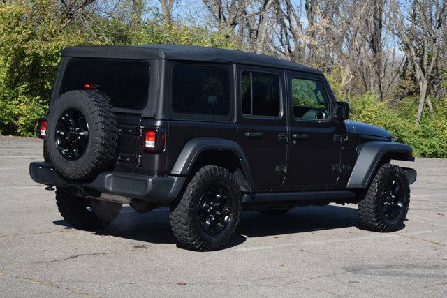 used 2022 Jeep Wrangler car, priced at $31,500