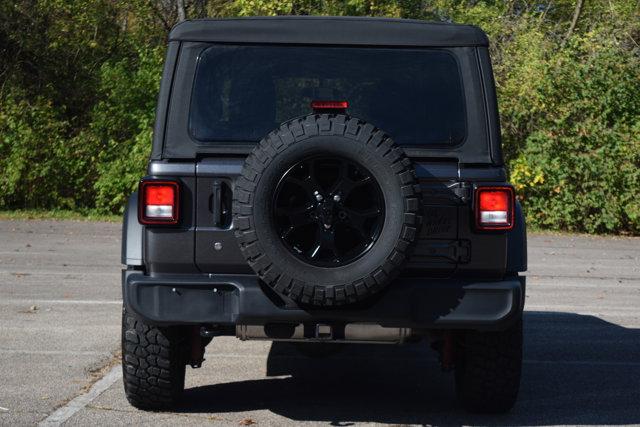 used 2022 Jeep Wrangler car, priced at $31,500