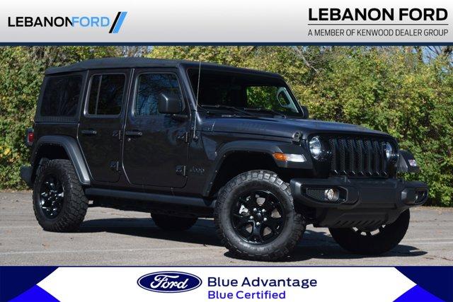 used 2022 Jeep Wrangler car, priced at $31,500