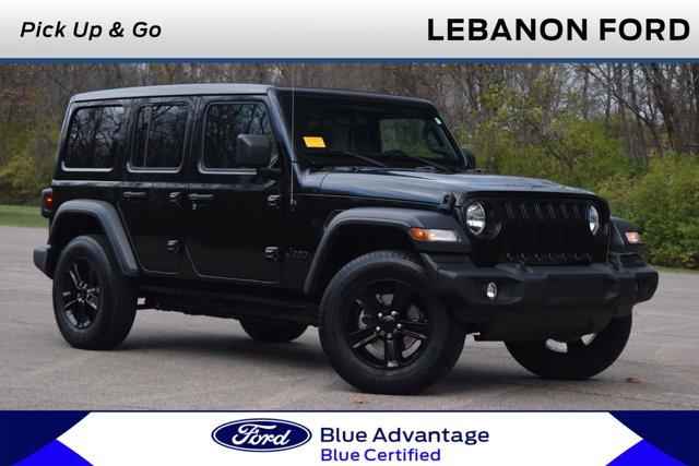 used 2023 Jeep Wrangler car, priced at $37,000