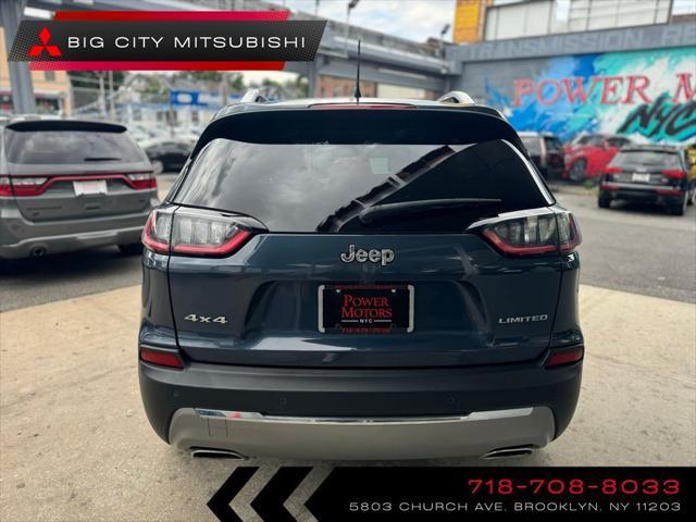 used 2021 Jeep Cherokee car, priced at $17,795